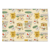 Winnie the Pooh | Comic Strip Style Pattern (Front Horizontal)
