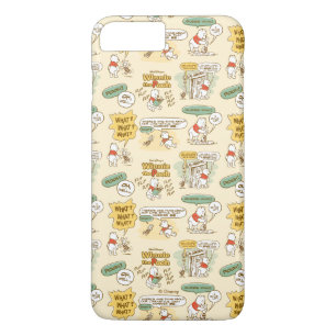 Winnie the Pooh   Comic Strip Style Pattern iPhone 8 Plus/7 Plus Case