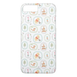 Winnie the Pooh | Cute Woodland Animals Pattern iPhone 8 Plus/7 Plus Case