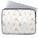 Winnie the Pooh | Cute Woodland Animals Pattern Laptop Sleeve