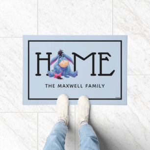 Winnie the Pooh   Eeyore Custom Home Doormat