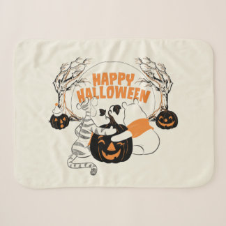 Winnie the Pooh & Eeyore | Happy Halloween Sherpa Blanket