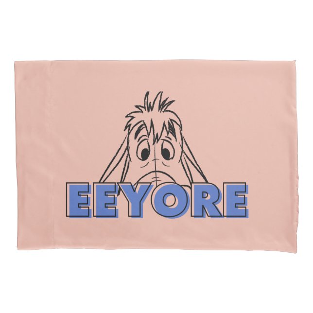 Winnie the Pooh | Eeyore Peek-A-Boo Pillow Case (Front)
