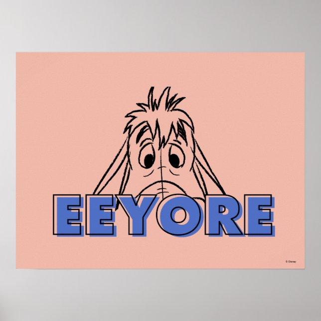 Winnie the Pooh | Eeyore Peek-A-Boo Poster (Front)