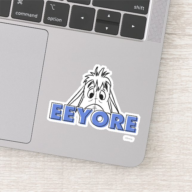 Winnie the Pooh | Eeyore Peek-A-Boo Sticker (Detail)