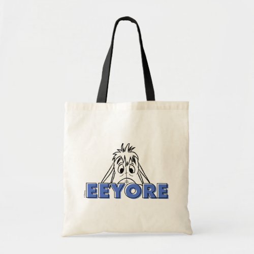 Winnie the Pooh  Eeyore Peek_A_Boo Tote Bag