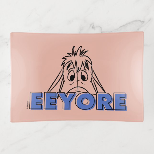 Winnie the Pooh | Eeyore Peek-A-Boo Trinket Tray (Front)