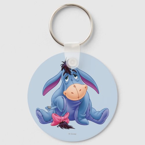 Winnie the Pooh  Eeyore Smile Keychain