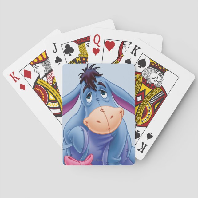 Winnie the Pooh | Eeyore Smile Playing Cards (Back)