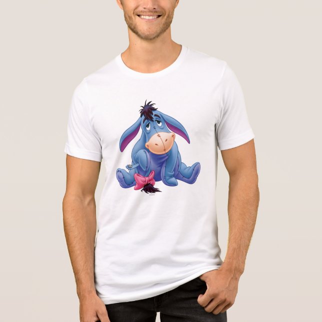 Winnie the Pooh | Eeyore Smile Tri-Blend Shirt (Front)