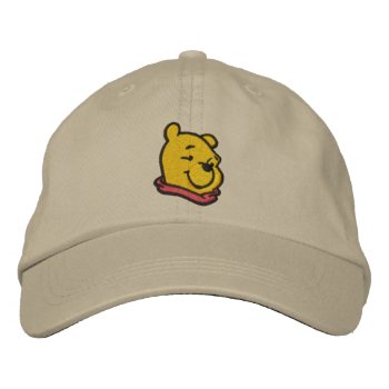 Winnie The Pooh Embroidered Baseball Cap by DisneyLogosLetters at Zazzle