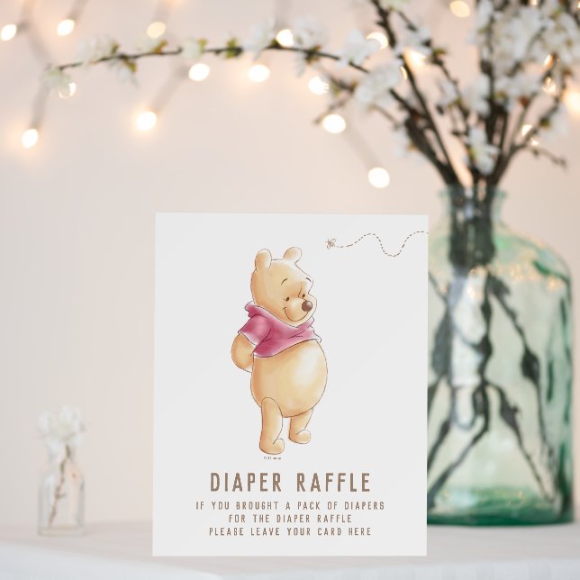 Winnie the Pooh Fall Harvest Pumpkin Baby Shower Foam Board (In Situ (Wedding))