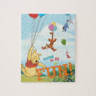 Winnie the Pooh Flying Fun Jigsaw Puzzle