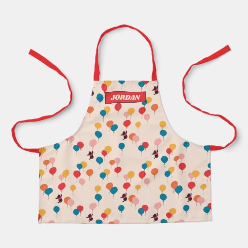 Winnie the Pooh  Flying High Balloon Pattern Apron