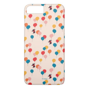 Winnie the Pooh Flying High Balloon Pattern iPhone 8 Plus/7 Plus Case