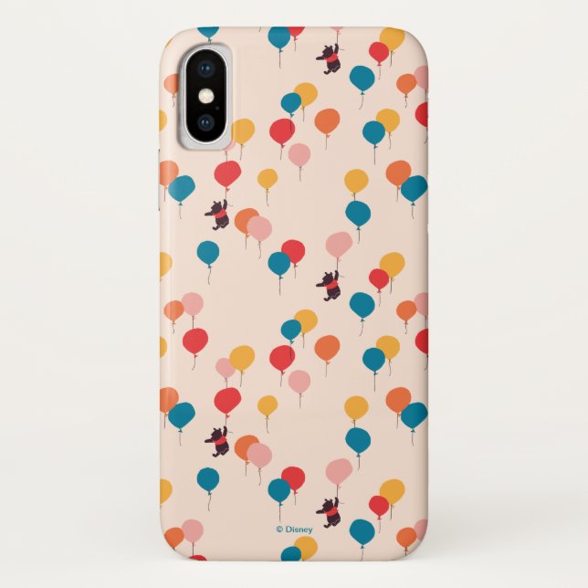 Winnie the Pooh | Flying High Balloon Pattern Case-Mate iPhone Case (Back)
