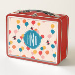 Winnie the Pooh | Flying High Balloon Pattern Metal Lunch Box