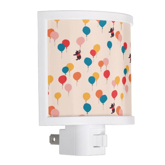 Winnie the Pooh | Flying High Balloon Pattern Night Light (Right)