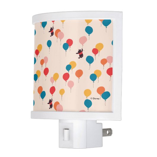 Winnie the Pooh | Flying High Balloon Pattern Night Light (Left)