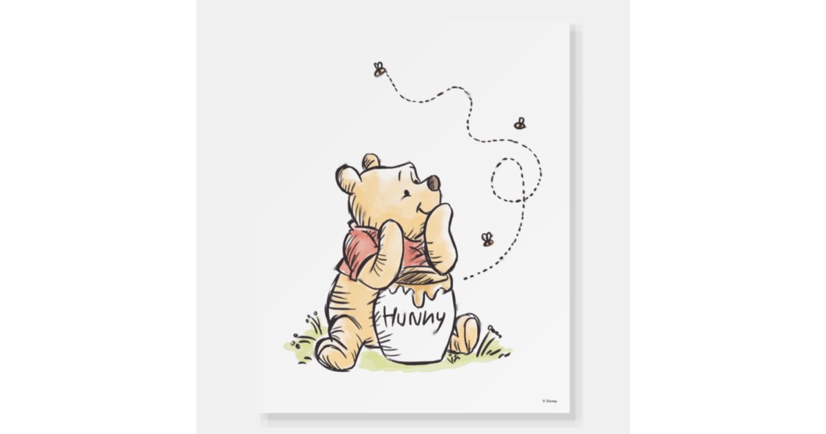 Winnie the Pooh Foam Board | Zazzle