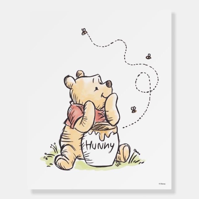 Winnie the Pooh Foam Board (Front)