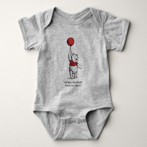 Winnie the Pooh for Short Baby Bodysuit