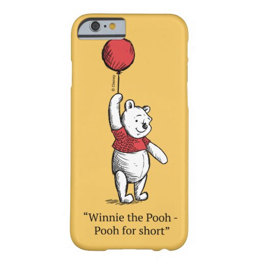 Winnie the Pooh for Short Barely There iPhone 6 Case