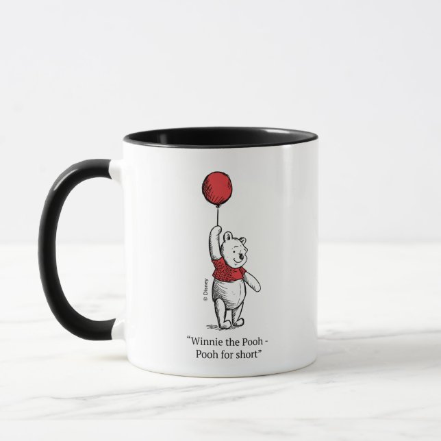 Winnie the Pooh for Short Mug (Left)