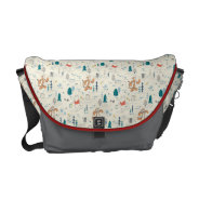 Winnie The Pooh | Forest Animals Pattern Messenger Bag at Zazzle