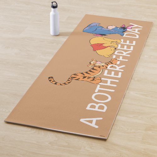 Winnie the Pooh  Friends _ A Bother_Free Day Yoga Mat