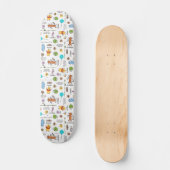 Winnie the Pooh | Friends Doodle Sketch Pattern Skateboard | Zazzle