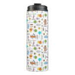 Winnie the Pooh | Friends Doodle Sketch Pattern Thermal Tumbler