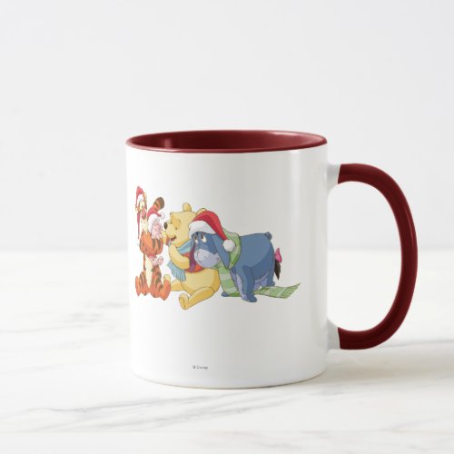 Winnie The Pooh  Friends Holiday Mug