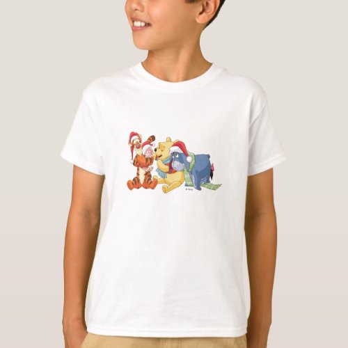 Winnie The Pooh  Friends Holiday T_Shirt