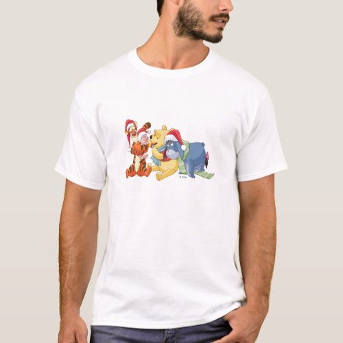 Winnie The Pooh  Friends Holiday T_Shirt