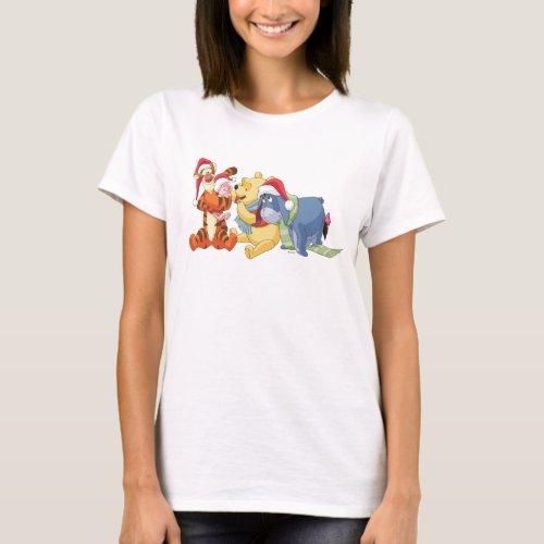 Winnie The Pooh  Friends Holiday T_Shirt