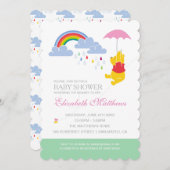 Winnie the Pooh | Girl Baby Shower Invitation (Front/Back)