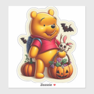Winnie the Pooh halloween Sticker