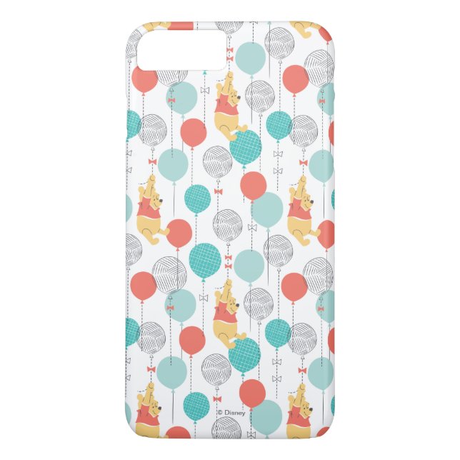 Winnie the Pooh | Hanging On Balloons Pattern Case-Mate iPhone Case (Back)