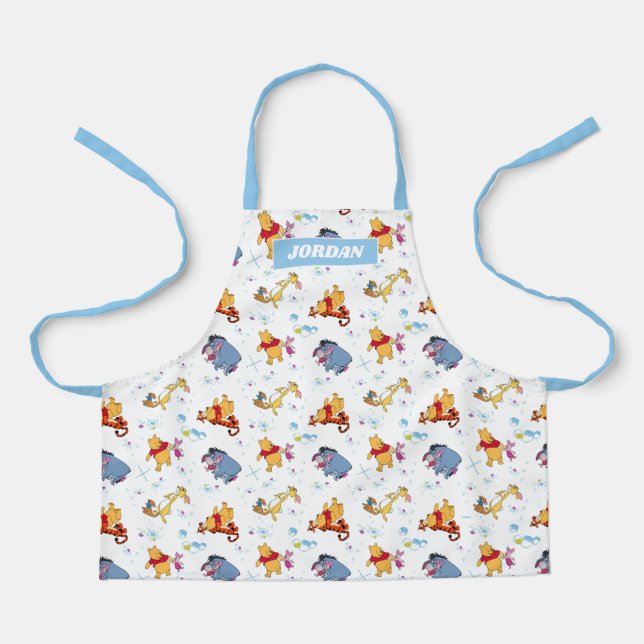 Winnie the Pooh | Hanging with Friends Pattern Apron (Front)