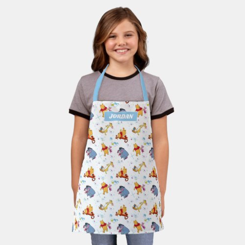 Winnie the Pooh  Hanging with Friends Pattern Apron