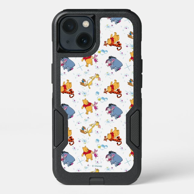 Winnie the Pooh | Hanging with Friends Pattern Otterbox iPhone Case (Back)