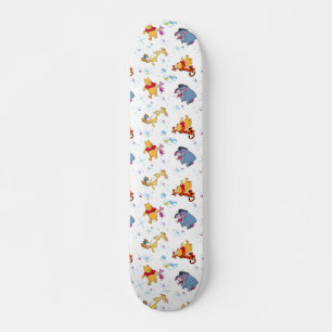 Winnie the Pooh   Hanging with Friends Pattern Skateboard