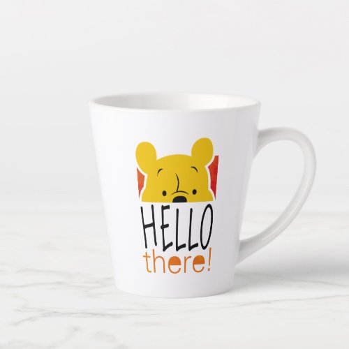 Winnie the Pooh  Hello There Latte Mug