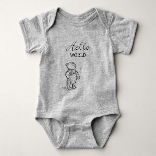 teddy bear baby onesie