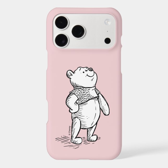 Winnie the Pooh | Hello World Quote Case-Mate iPhone Case (Back)