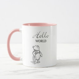 Winnie the Pooh | Hello World Quote Mug
