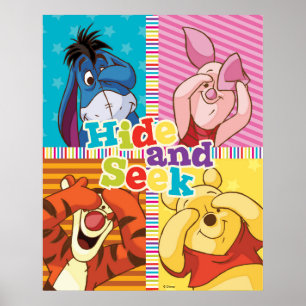 Winnie the Pooh Hide and Seek Poster