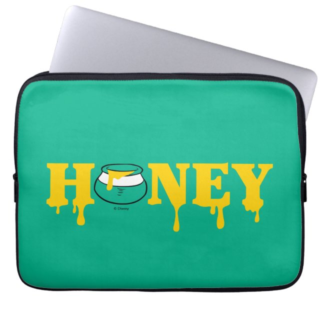 Winnie the Pooh | Honey Laptop Sleeve (Front)