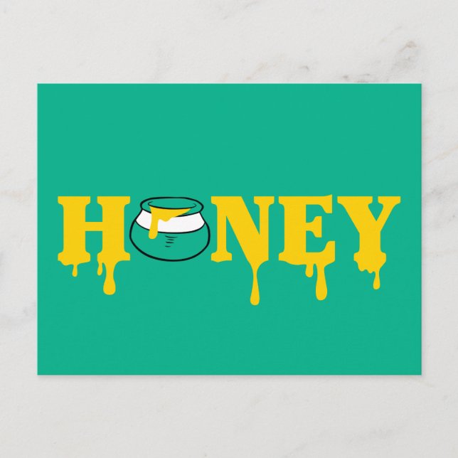Winnie the Pooh | Honey Postcard (Front)